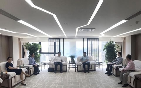 杭州市“三會(huì)”常務(wù)副會(huì)長兼秘書長李強(qiáng)煜一行走訪杭機(jī)